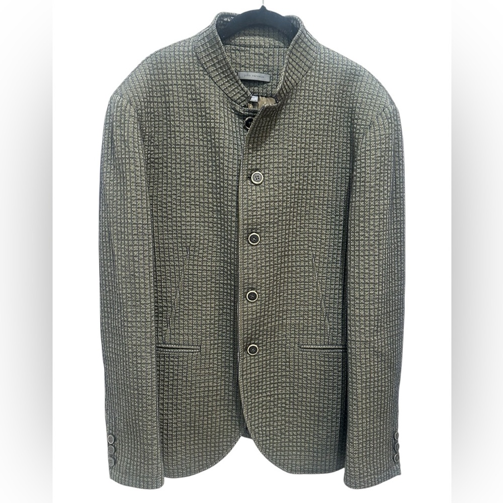 John Varvatos Olive Green Jacket NWT